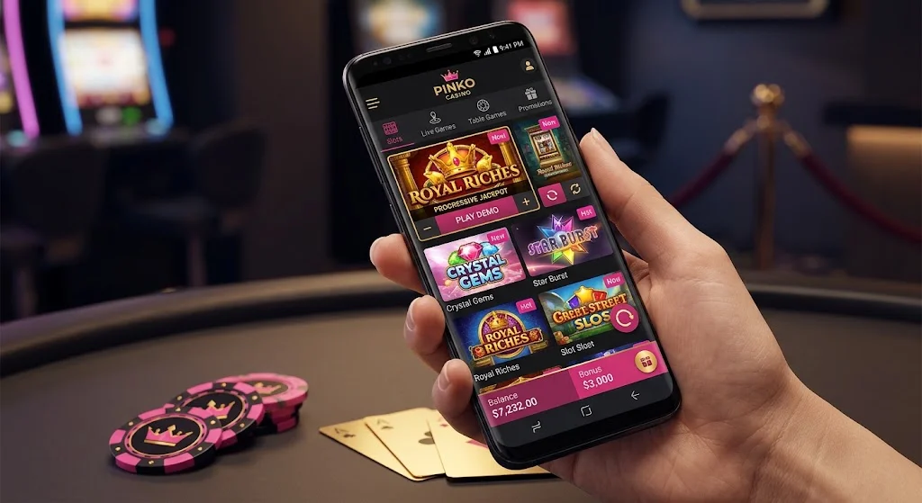 Android uchun Pinko Casino APK yuklab olish (Bosqichma-bosqich)